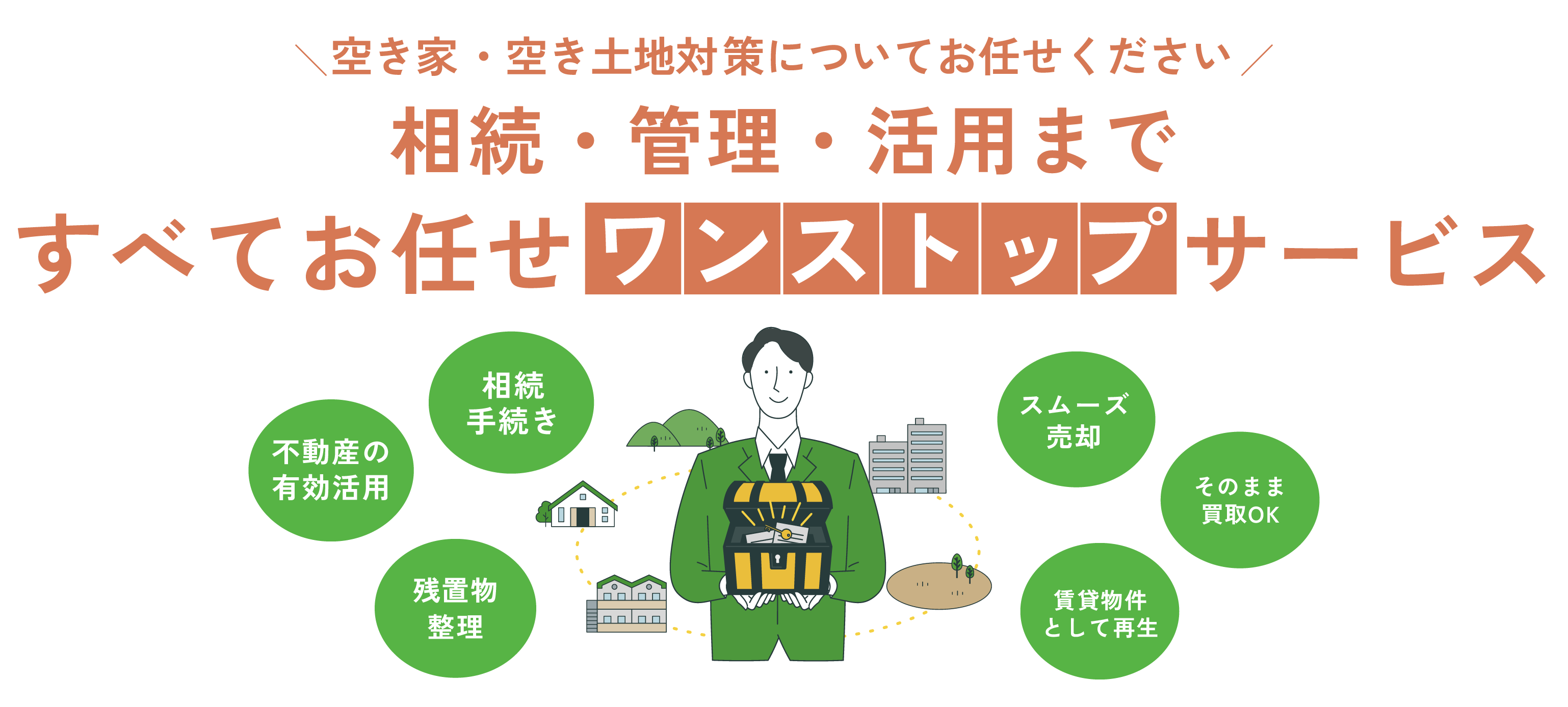 すべてお任せワンストップサービス
